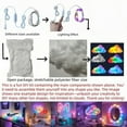 thumbnail image 4 of DIY USB-Powered Thundercloud LED Light Decor,3D Thundercloud LED Light with Music Rhythm - USB Powered Cloud Lighting for Wall Ceiling Mount Room Decor, 4 of 8
