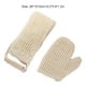 thumbnail image 4 of Monstrate Guantes de Traje de ducha Agradable a la piel Bandas para el cabello sólidas clásicas Ensanchado Cómodo Barra trasera suave Masaje Juegos de accesorios de baño, 4 of 6