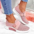 thumbnail image 4 of Bmisegm Casual Women's Leisure Fashion Outdoor Shoes Breathable Slip on Women's Sandals Women Summer Pink 6, 4 of 4