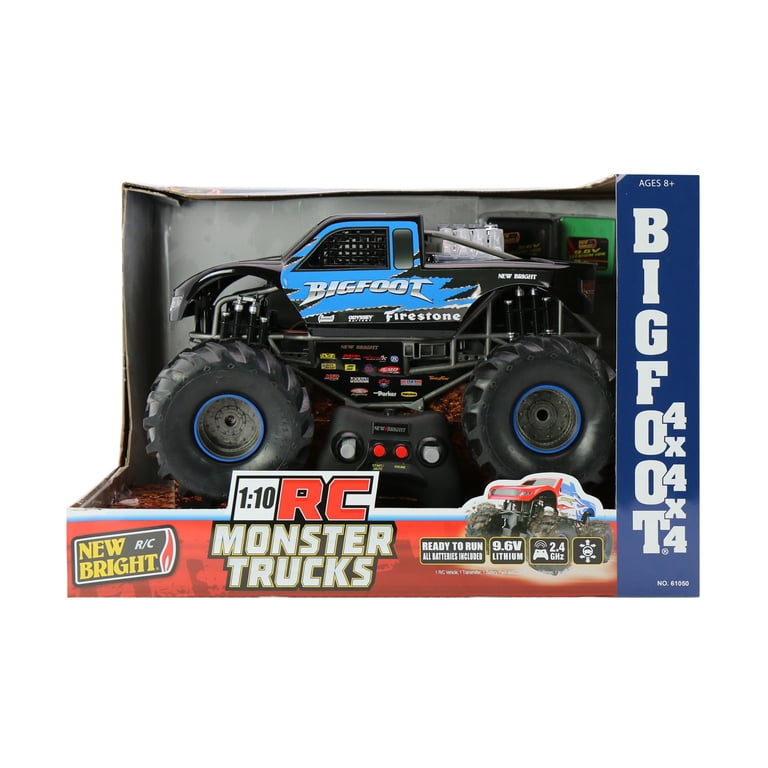 1:10 R/C Monster Truck - Bigfoot Ages 6 Years and up - Walmart.com