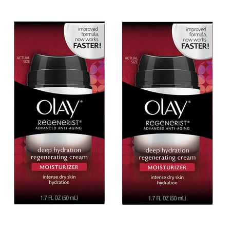 Advance Hydration Cream - Olay Regenerist Advanced Anti-Aging Deep Hydration Regenerating Cream Moisturizer, 1.7 Oz (Pack of 2)
