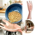 thumbnail image 1 of MKHSQHDG Todays Daily Deals Rice Spoon Food Grade Silicone Functional Sieve | Rice Washing Machine | Suitable for Grains Kitchen Cooking Meal Preparation Daily Dining Farm, 1 of 5