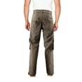 thumbnail image 2 of Men's Cotton Blend Stretch Work Trousers Multi Pocket Cargo Pants (Vintage, 38 x 30), 2 of 4