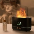 thumbnail image 6 of JilgTeok Flame Essential Oil Diffusers, Upgrade 7 Colour Lights Aromatherapy Diffuser, Oil Diffuser, Aroma Diffusers for Home, Bedroom,Timer & Waterless Auto Off for Travel& Decor, 6 of 6