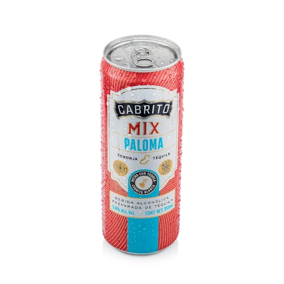 Bebida alcohólica preparada Cabrito Mix paloma tequila y toronja 355 ml