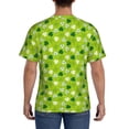 thumbnail image 3 of Vsdgher St Patrick's Day7 Print Men's Dry Fit Mesh Athletic Shirts Moisture Wicking Tennis T-Shirt Tops, 3 of 9