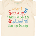 thumbnail image 4 of Inktastic Optometrist Like Daddy Boys or Girls Baby Bodysuit, 4 of 5