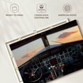 thumbnail image 6 of Elephant Stock Old Airplane Cockpit Wall Art - Horizontal Canvas Wall Art - Living Room Wall Decor - Transportation Canvas - Black And Beige Decor - 48" x 32", 6 of 8
