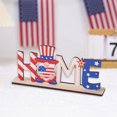 thumbnail image 1 of Independence Day Wooden Ornaments Suitable For Desktop Table Decoration Wooden Ornaments Holiday Decoration Ornaments, 1 of 6