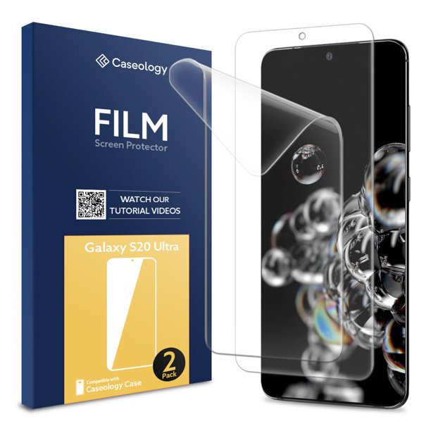 Galaxy S20 Ultra Screen Protector, Caseology Film - 2 pack - Walmart