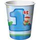 thumbnail image 1 of Creative Party - Vaso desechable modelo Fun at 1 para cumpleaños (Paquete de 8) (Azul), 1 of 2