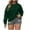 Army Green, variant on Oversized Sweatshirt For Women Crewneck Long Sleeve Shirts Loose Fit Drop Shoulder Pullover Athletic Fall Fashion Tops