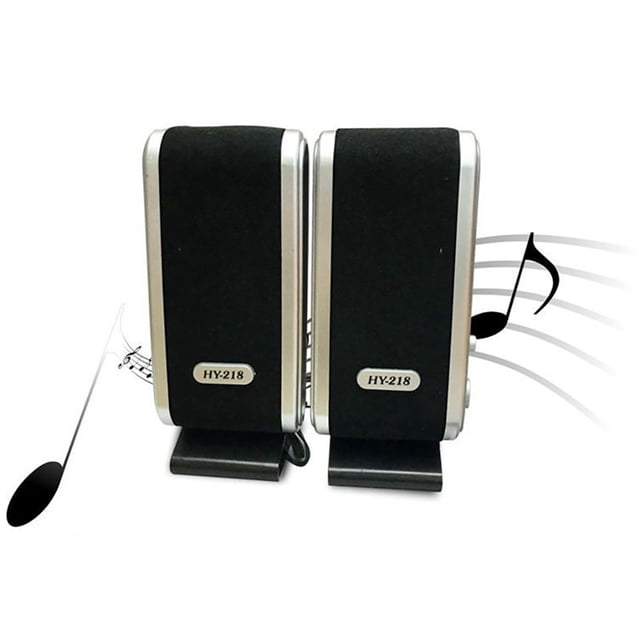 Altavoz Multimedia Portátil Usb Altavoz Pequeño Caja De Altavoz Ordenador Portátil Methold EL010918-00