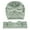 Green, variant on 1 Set Parent-child Headband Hat Solid Color Bow Headdress Brimless Child Cap Adult Hairband for Daily Wear