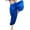 Blue, variant on Kids Girls Satin Belly Dance Harem Wide Leg Trousers Palazzo Pants Bloomer Dancewear Blue 6