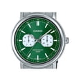 thumbnail image 2 of Casio Standard Analog Stainless Steel Green Dial Quartz MTP-E335D-3EV Men's Watch, 2 of 3