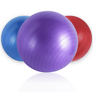  Athletic Works Exercise/Fitness/Work Out Ball 65 cm with Pump  Anti Burst Mint Green : Sports & Outdoors