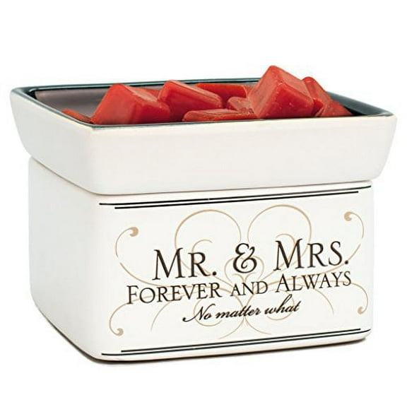 Mr & Mrs Electric 2 in 1 Jar Candle and Wax and Oil Warmer