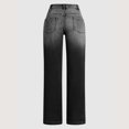 thumbnail image 4 of KANG Women Wide Leg Jeans For Casual High Waisted Strechy Straight Leg Loose Denim Pants With Pocket, 4 of 6