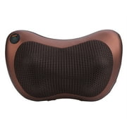 HURRISE Neck Massager Pillow,Electronic Heat Massage Cushion Car Home Lumbar Neck Back Shoulder Relaxation