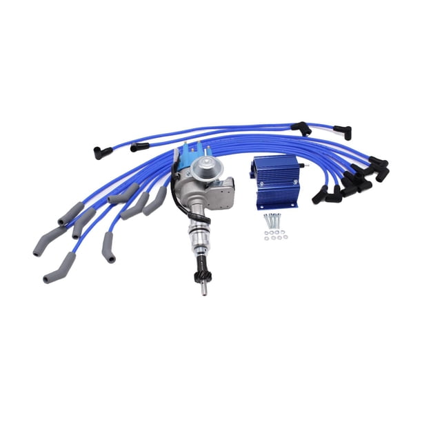 Conjunto del distribuidor,Cables del distribuidor HEI y de las bujías,Bobina de distribuidor HEI con cables de bujía,Juego de cables de encendido,piezas de encendido para motor de