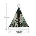 thumbnail image 3 of Cauagu Zombie Flower Apocalypse for Adult Christmas Hat,1-Pack Xmas Holiday Hat Santa Hat for Women & Men Festive Headwear Accessories Fit for Christmas/New Year/Party, 3 of 6