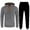 Dark Gray, variant on lmcalzta Mens Tracksuits Sweatsuits 2 Piece Sets Athletic Joggings and Hoodies Gym Activewear Sweat Track Suit Sets(M-4XL)