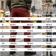 thumbnail image 3 of Iaqnaocc Mens Cargo Pants Hiking Stretch Breathable Relaxed Outdoor Waterproof Big and Tall Construction Work Pants with Pockets Wine M, 3 of 5