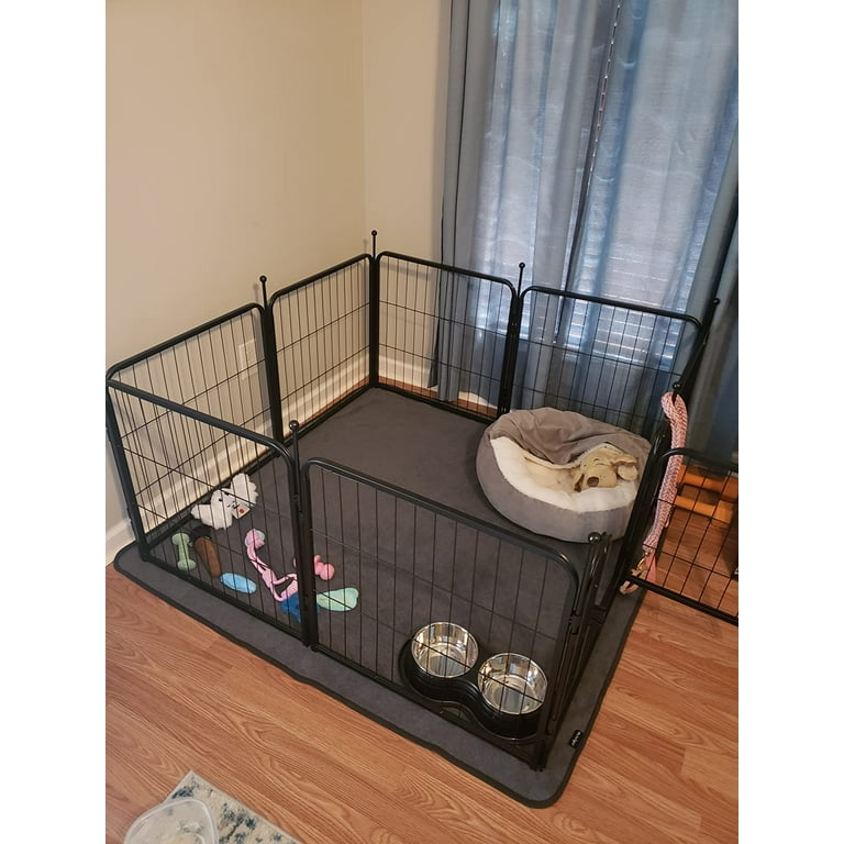 Dog playpen with floor sale