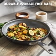 thumbnail image 3 of GreenPan Chatham 8" Ceramic Non-Stick Open Frypan, Grey - CC000118-001, 3 of 7