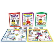 Super Duper Publications Magnetalk WH Questions Combo 5 Magnetic Games Color Illustrations Box