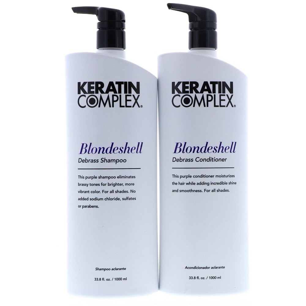 KeraC Blondeshell Debrass COND 33.8oz 1 Pc, Keratin Complex Blondeshell