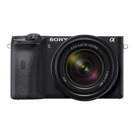 Sony - Alpha 6600 Mirrorless 4K Video Camera with E 18-135mm Lens - Black