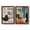 Barnwood Maple, variant on Andalusian Forms III - Premium Framed Canvas 2 Piece Set - Ready to Hang