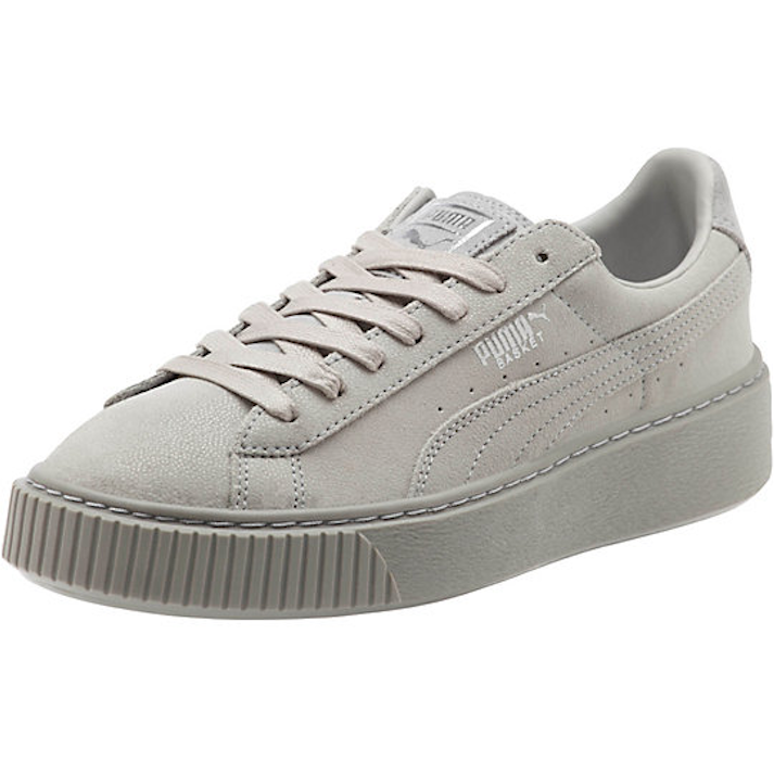 puma platform grey violet