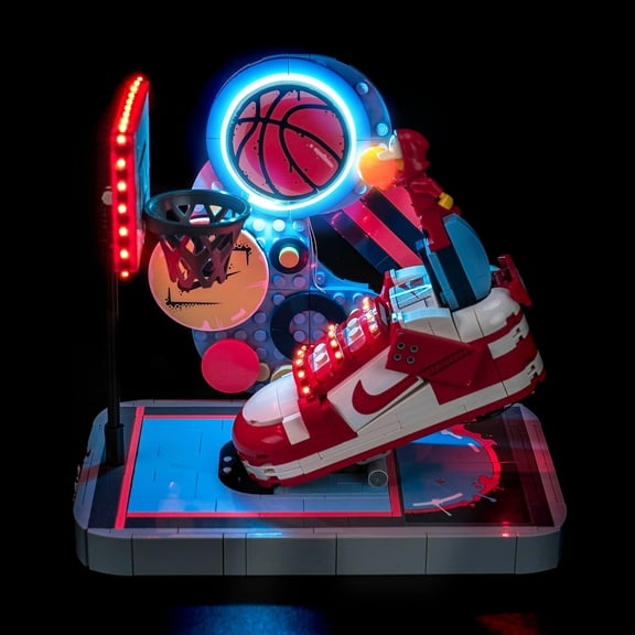 QC Ltbrcik Lighting Set For Lego City Sports Dunk Trickshot 43021 Building Toy for Kids﻿,Only Led Light Kit,Not Include Building Blocks Gift Idea for Birthdays
