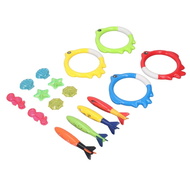 Juego de hundimiento para natación Jadeshay Juguete de buceo submarino kit de hundimiento