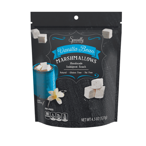 Specially Selected Vanilla Bean Handmade Gluten Free Marshmallows, 4.5 OZ, 2 Pack
