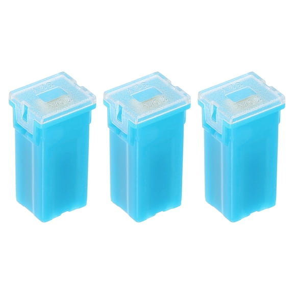 3pcs 32V 20 Amps Mini Block Fuse Car Box Shaped Fuse for Trucks Pickup Cars and SUVS Durable