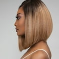 thumbnail image 2 of Janet Collection Melt Natural Hairline HD 13X6 Frontal Lace Wig - Floy, 2 of 5