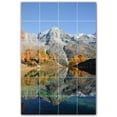 thumbnail image 1 of Picture-Tiles.com: Mountains Ceramic Tile Wall Mural WAL500889-46M. 24"W x 36"H using (24) 6" x 6" Ceramic Tiles-Satin Finish, 1 of 3