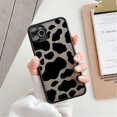 thumbnail image 1 of Funda de teléfono mate de cebra de vaca lechera de leopardo colorida a la moda para iPhone 11 12 13 Pro Max Mini X XR XS 7 8 Plus SE 2020 parte trasera suave Tan Jianjun unisex, 1 of 2