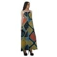 thumbnail image 3 of Moomaya Sleeveless Womens Cocktail Dresses Printed Rayon Plus Size Dress, 3 of 6