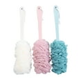 thumbnail image 1 of TIELUTT Larger Bath Towel Brush Long Handle Bath Brush Rubbing Back Bathroom Organizer Towel Racks for Bathroom Freestanding Heated Towel Rack Paper Towel Holder Countertop Bathroom Shelves for Showe, 1 of 8