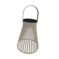 thumbnail image 1 of Linterna solar decorativa y práctica para exteriores, ideal para balcones y jardines. Beige, 1 of 8