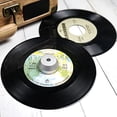 thumbnail image 4 of sdroceRyaM Adaptador de grabación de 45 RPM, adaptador de cúpula de disco de vinilo de 7 pulgadas de aluminio macizo, adaptador 45 para tocadiscos (plata), 4 of 5