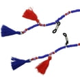 thumbnail image 4 of Collar de cadena de gafas Salvador Bohemia Borla Azul oscuro una talla, 4 of 8