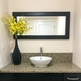 thumbnail image 6 of Frame My Mirror Framed Mirror, Black Finish, 28" x 60", 3" Wide Frame Porter Design, 6 of 12