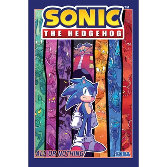 Pre-Owned Sonic The Hedgehog, Volume 7: All or Nothing Paperback - GOOD