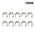 thumbnail image 1 of 10 Pcs Pinces à Ressort en Éponge Type Ouvert Pinces à Outils en Acier Usage Intensif 19Mm, 1 of 10